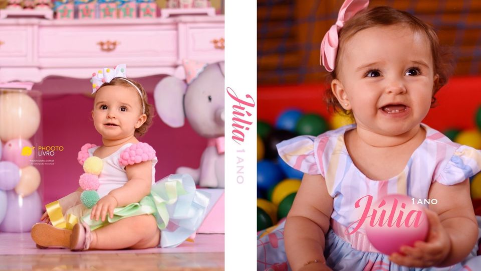 Júlia 1 ano