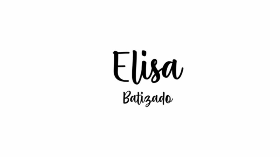 Elisa Batizado