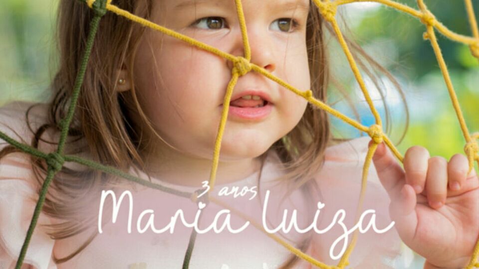 Maria Luiza 3 anos