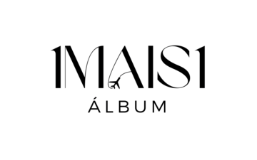 Logo de Álbum de Fotos Personalizado é na 1Mais 1Album para todo o Brasil